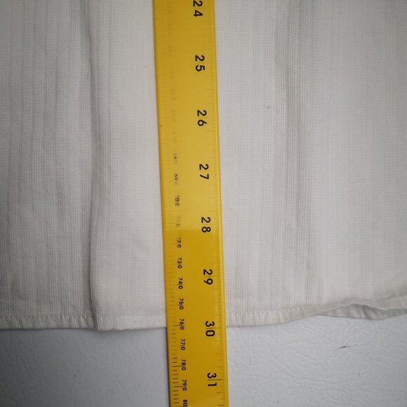 Levi Strauss & Co. Men's Size XXL White Textured Button Front & Cuffs Shirt - Picture 8 of 8